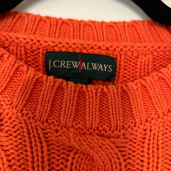 J.Crew Always Cotton Cable-Knit Crewneck Sweater - Picture 4 of 5